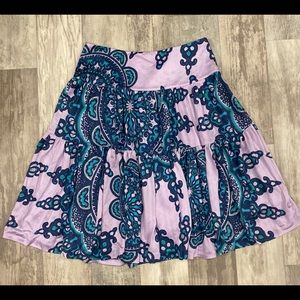 Nieves Lavi silk skirt